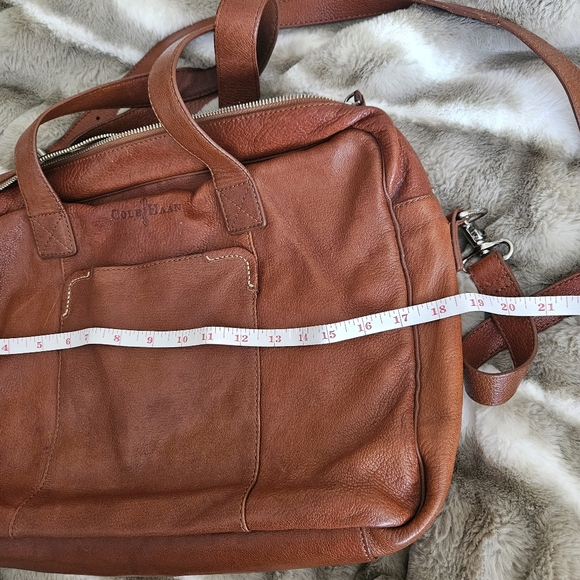 Cole Haan Leather Satchel Bag - Picture 8 of 12